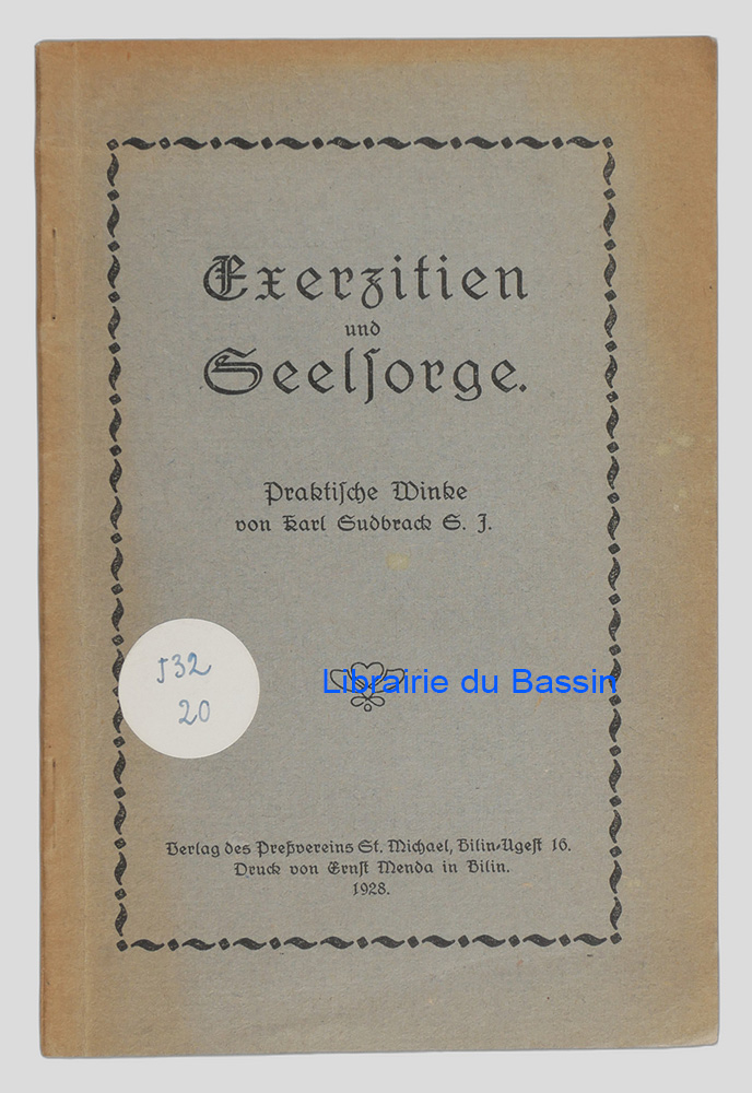 Livre moderne : Exerzitien und Seelsorge Praktische Winke