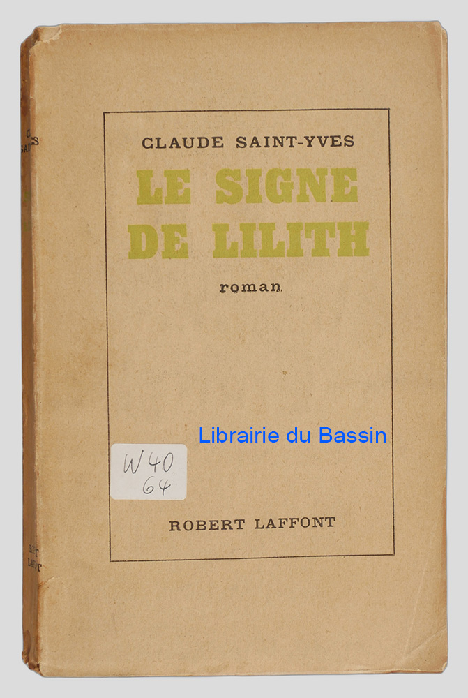 Livre moderne : Le signe de Lilith