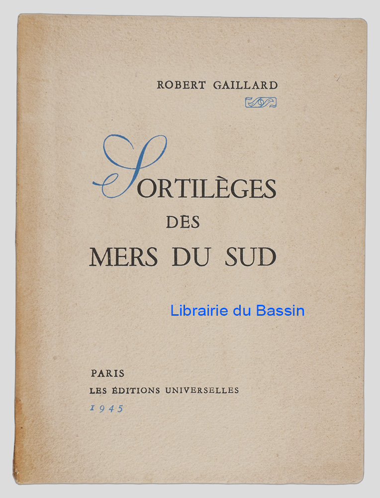 Livre moderne : Sortilèges des mers du Sud - Édition originale