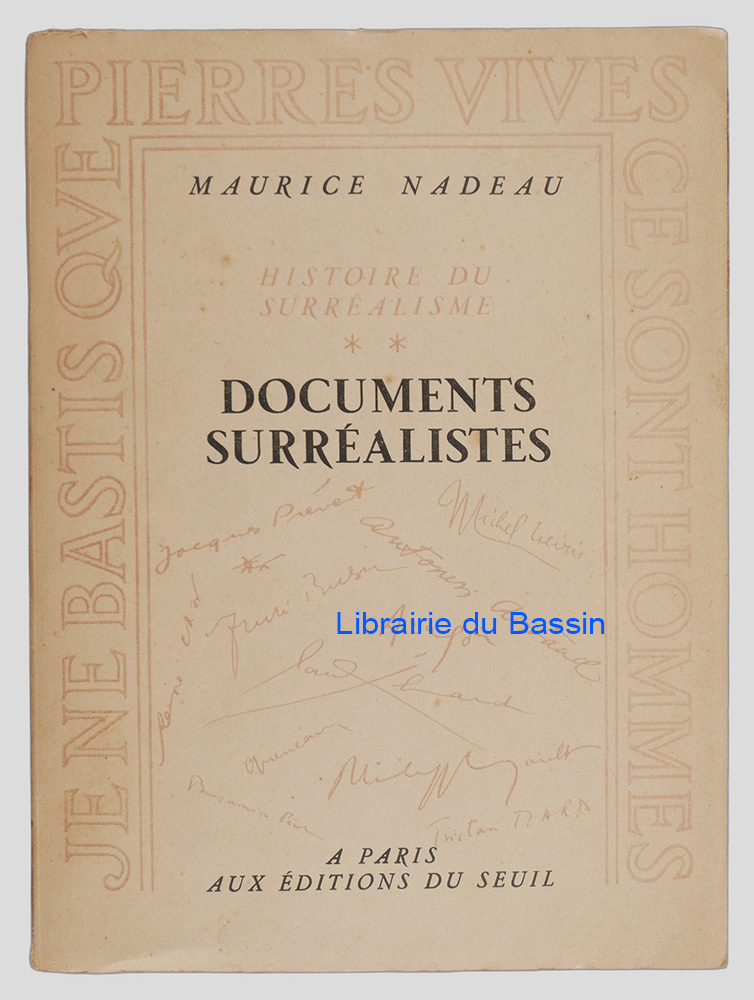 Livre moderne : Histoire du surréalisme Tome 2 Documents surréalistes