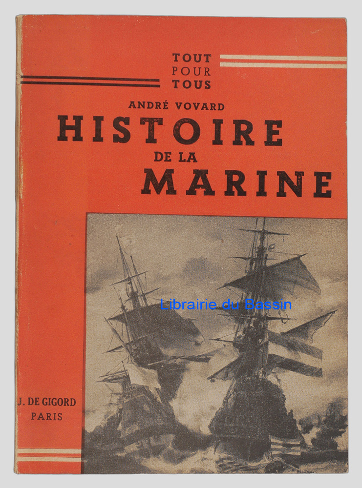 Livre moderne : Histoire de la marine