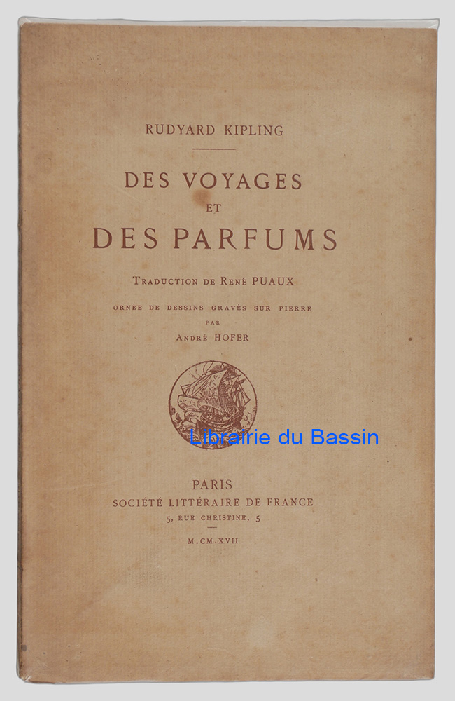 Livre moderne : Des voyages et des parfums - Édition originale