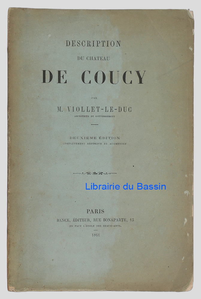 Livre moderne : Description du château de Coucy