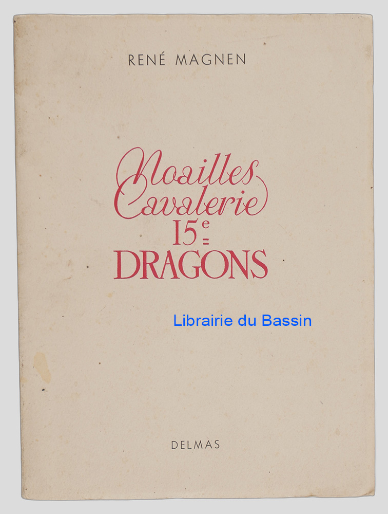 Livre moderne : Historique du 15e Dragons Noailles-Cavalerie