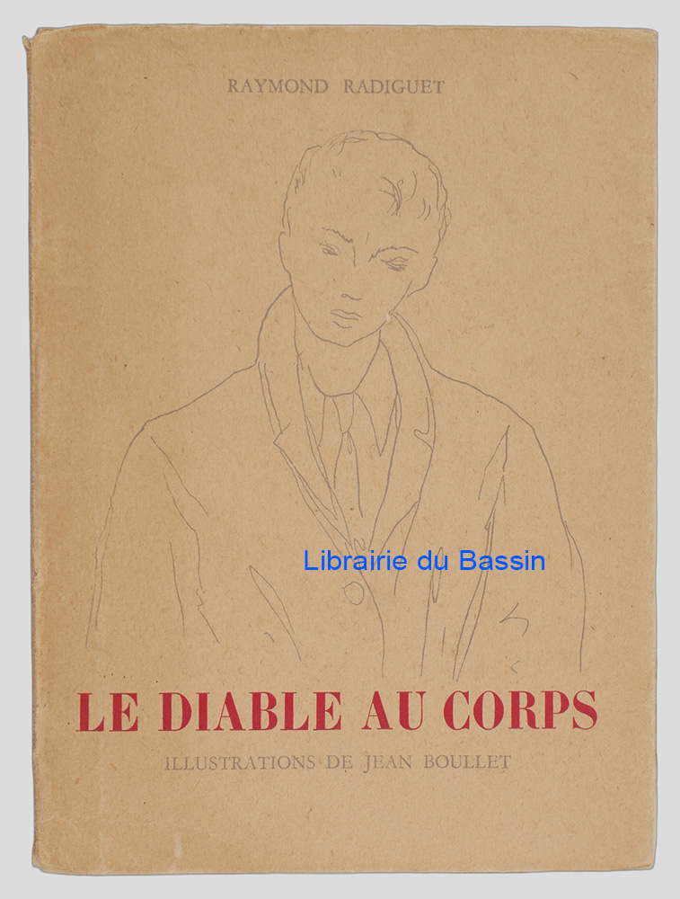 Livre moderne : Le diable au corps - Édition originale