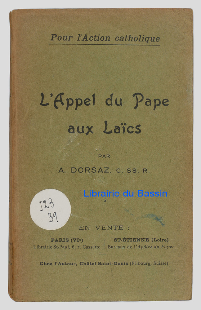 Livre moderne : L'Appel du Pape aux Laïcs