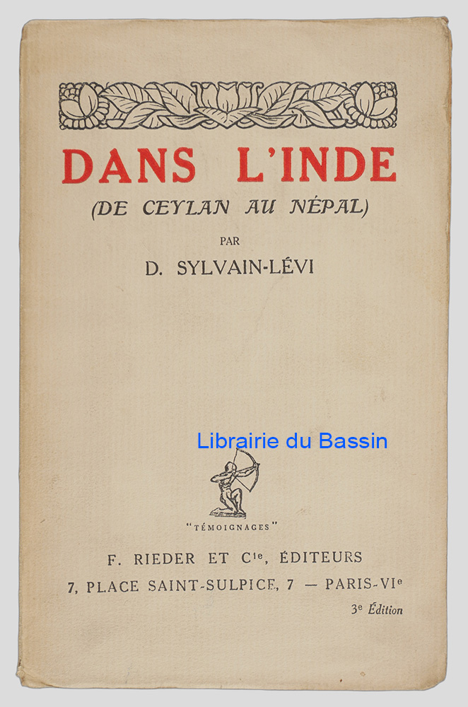 Livre moderne : Dans l'Inde (De Ceylan au Népal)