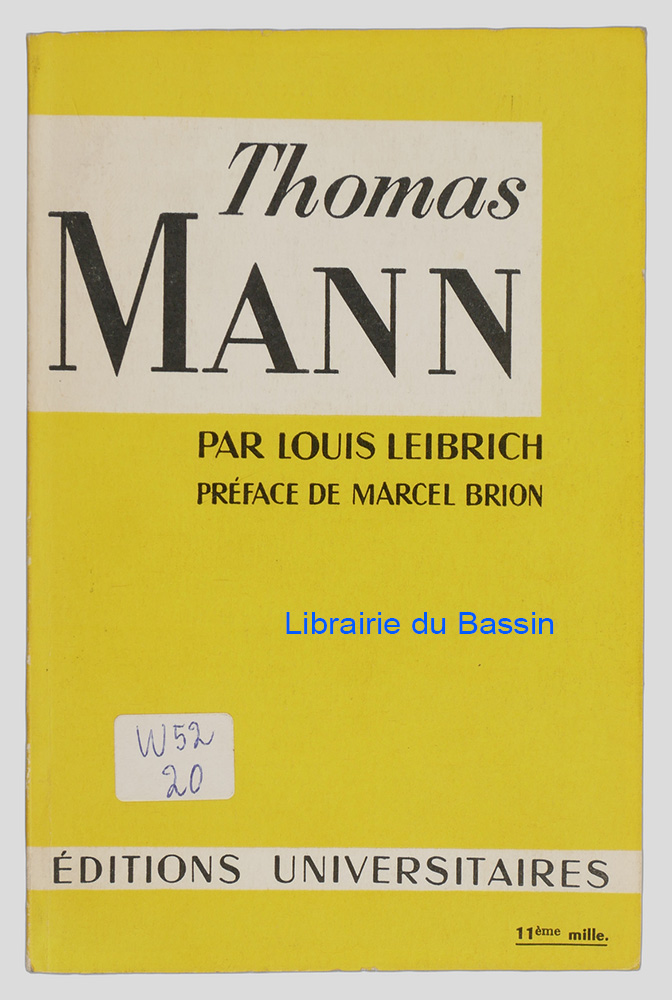 Livre moderne : Thomas Mann