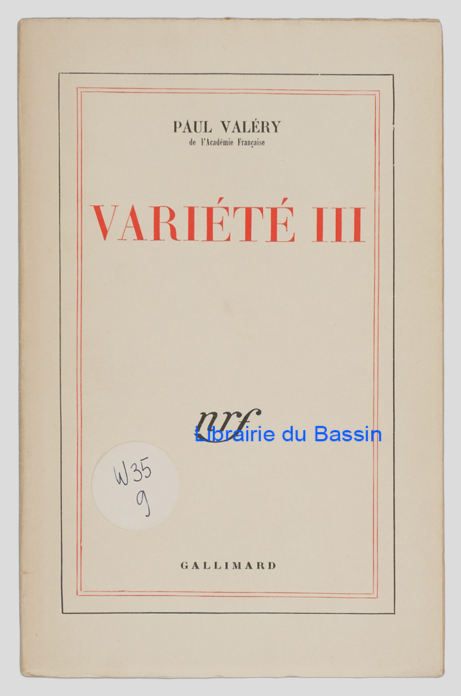 Livre moderne : Variété III
