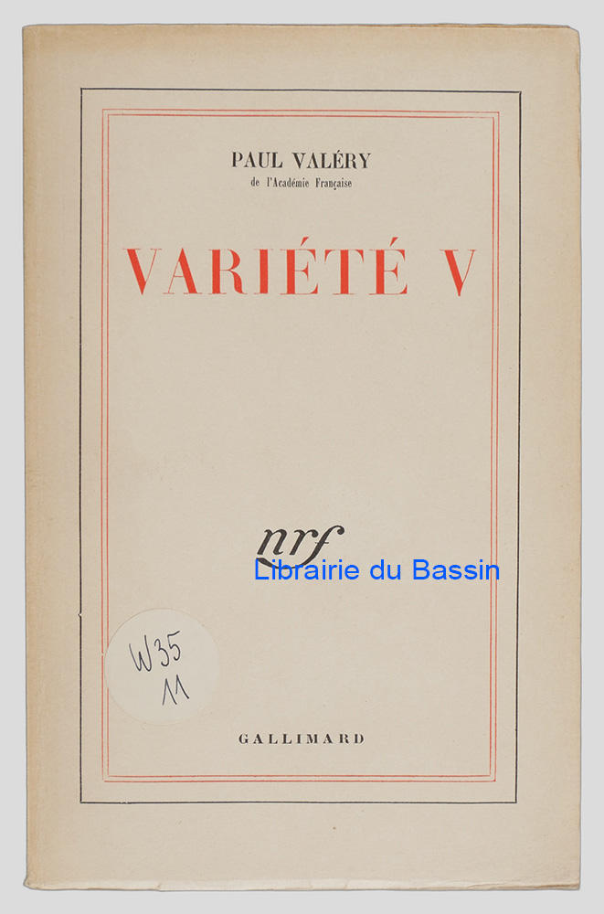 Livre moderne : Variété V