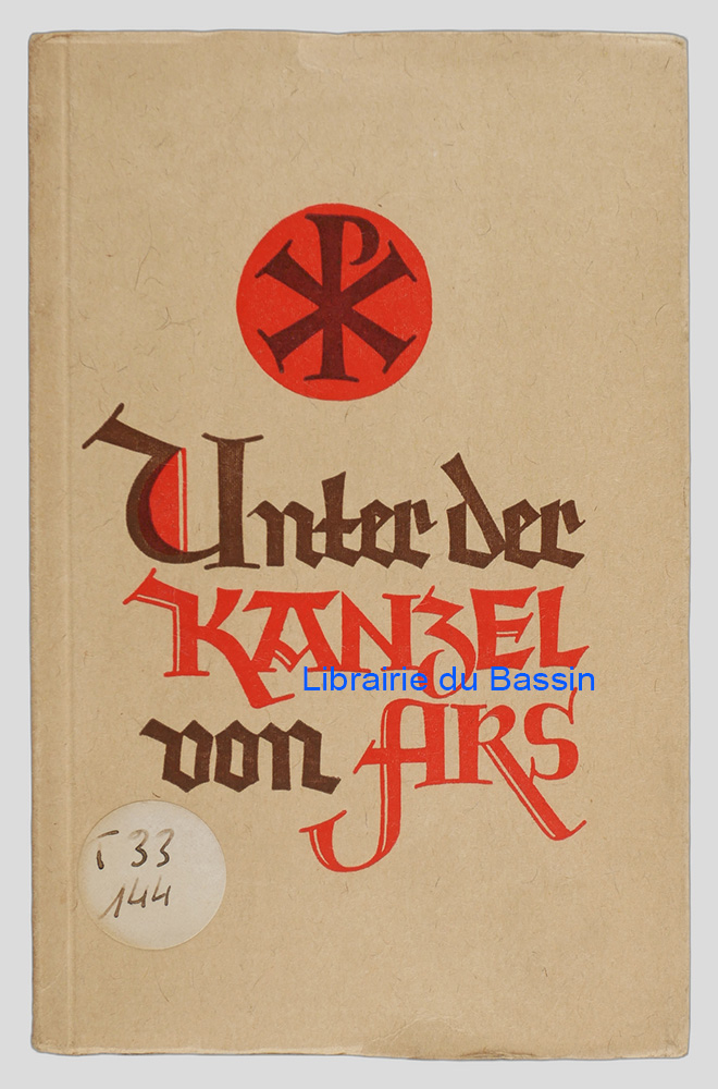Livre moderne : Unter der Kanzel von Ars