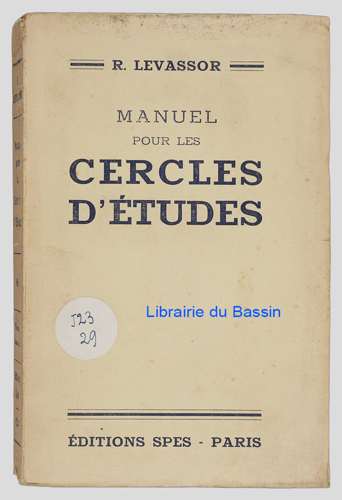 Livre moderne : Manuel pour les cercles d'études