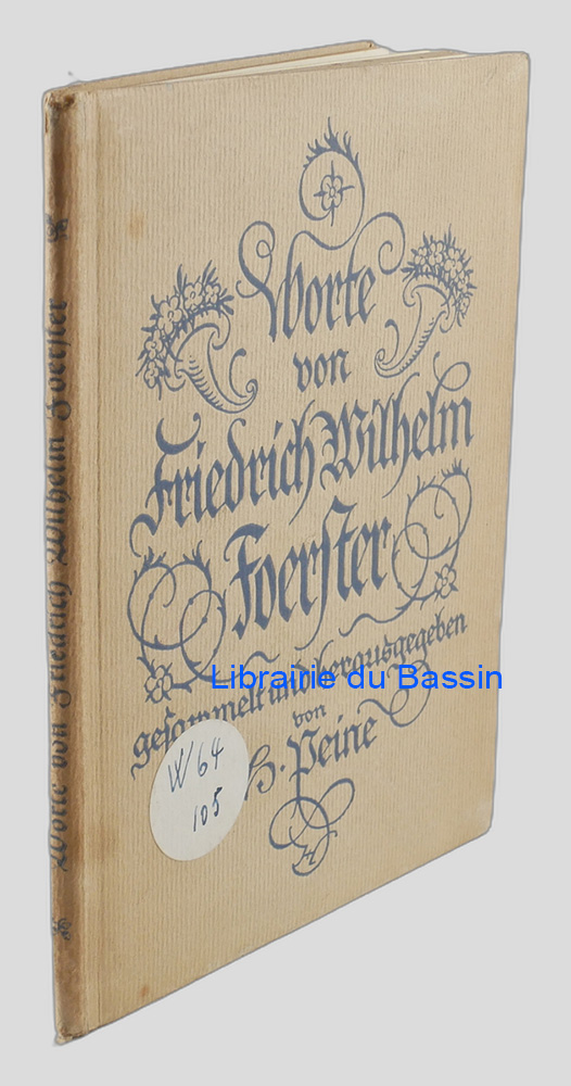 Livre moderne : Worte von Friedrich Wilhelm Foerster