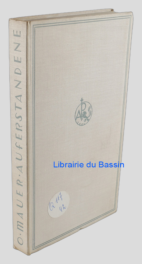 Livre moderne : Auferstandene Christus und Mensch