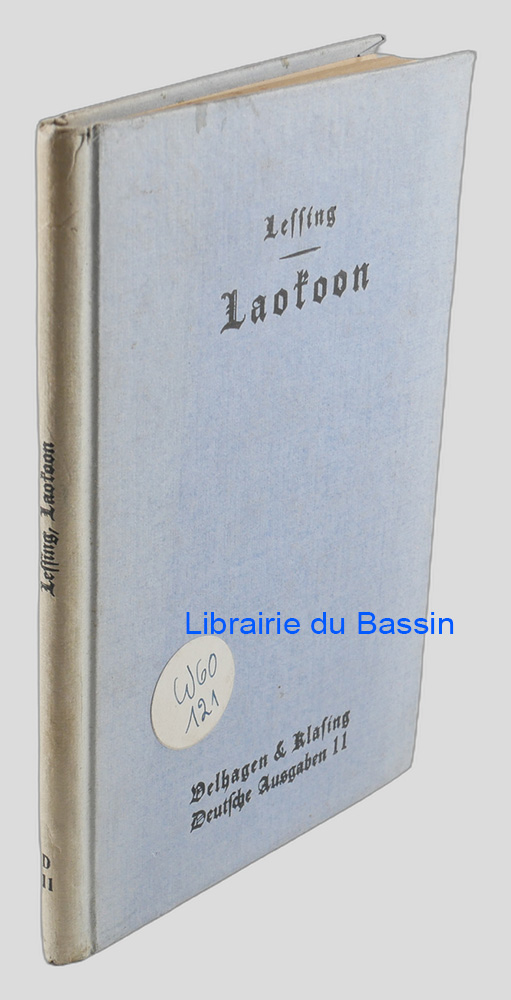 Livre moderne : Laokoon oder Über die Grenzen der Malerei und Poesie Von Lessing (Gekürzt)