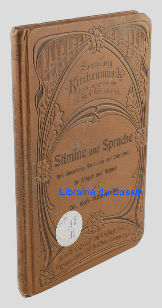 Livre moderne : Stimme und Sprache ihre Entstehung, Ausbildung und Behandlung für Sänger und Redner gemeinverständlich dargestellt