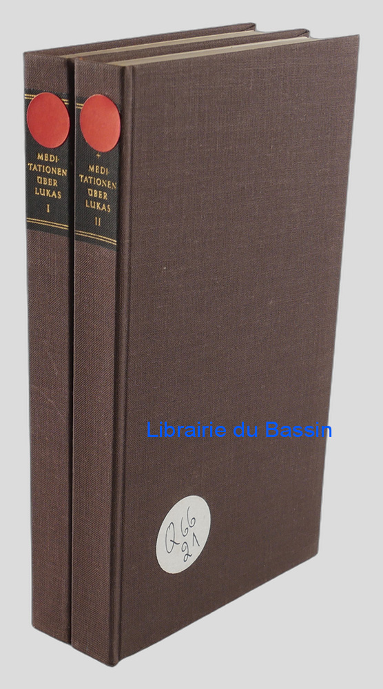 Livre moderne : Meditationen über Lukas 2 Bände