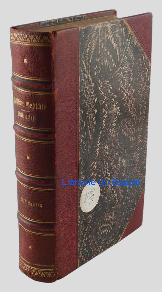 Livre moderne : Blumenstrauss von geistlichen Gedichten des deutschen Mittelalters, den Freunden religiöser Dichtung gewidmet