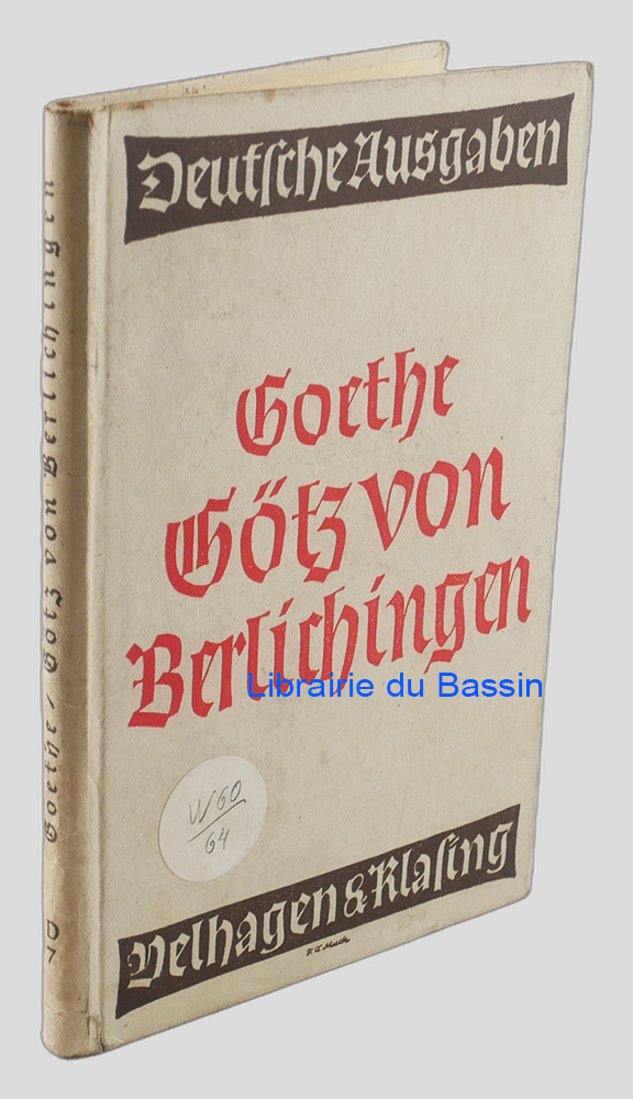Livre moderne : Götz von Berlichingen mit der eisernen Hand