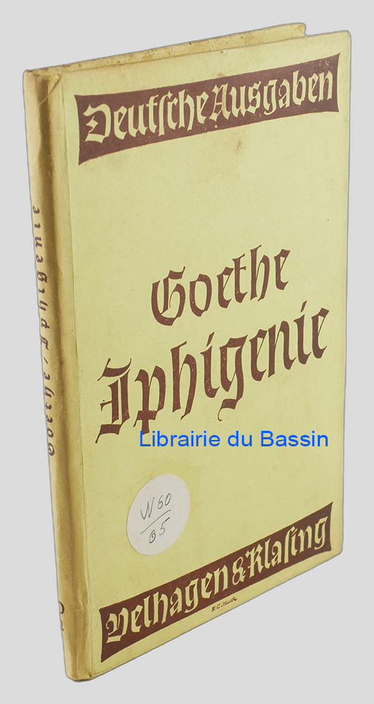 Livre moderne : Iphigenie auf Tauris