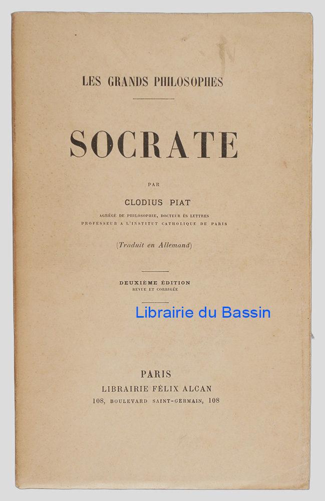 Livre moderne : Socrate