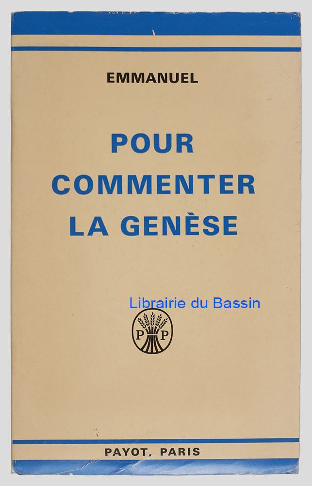 Livre moderne : Pour commenter la Genèse
