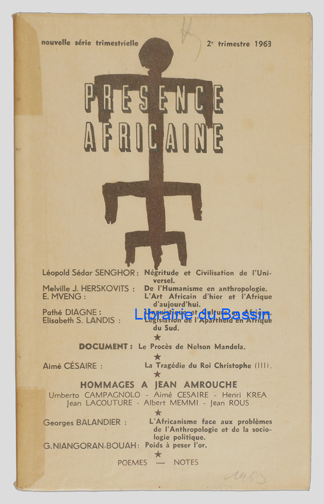 Livre moderne : Présence Africaine n°46