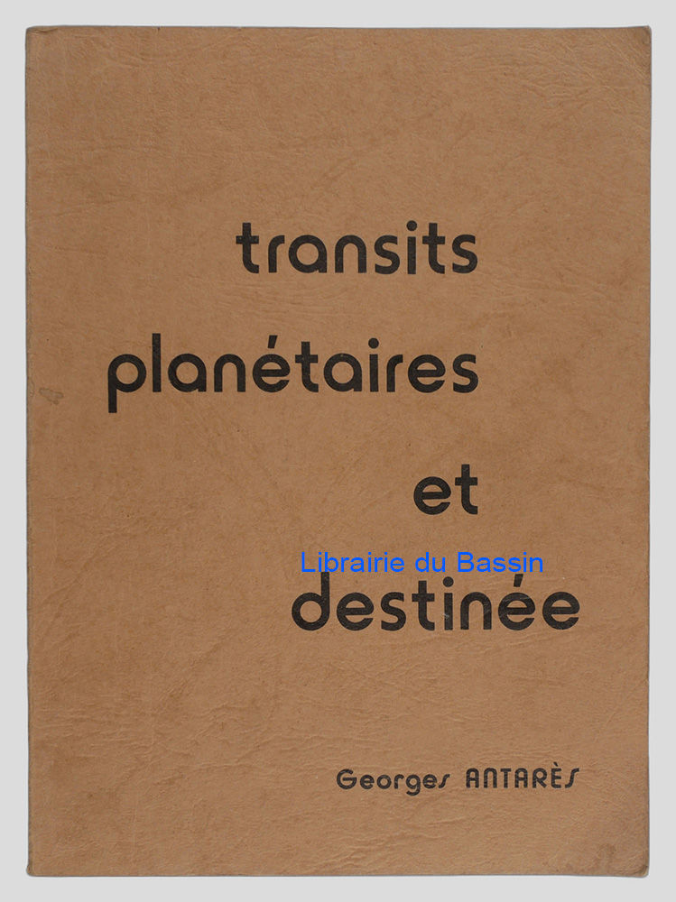 Livre moderne : Transits planétaires et destinée