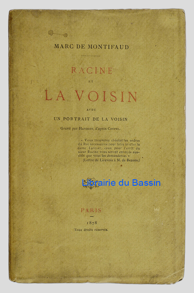 Livre moderne : Racine et La Voisin