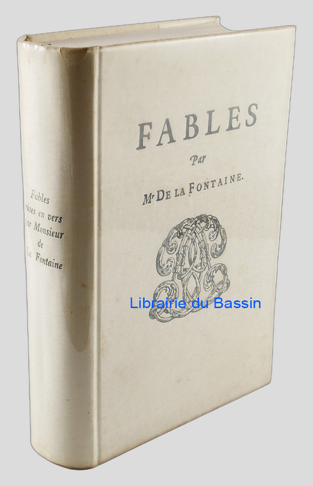 Livre moderne : Fables mises en vers par Monsieur de La Fontaine - Édition originale