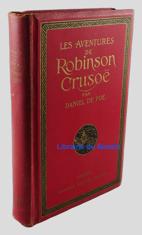 Livre moderne : Aventures de Robinson Crusoé