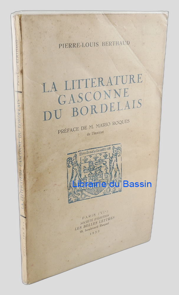 Livre moderne : La littérature gasconne du Bordelais