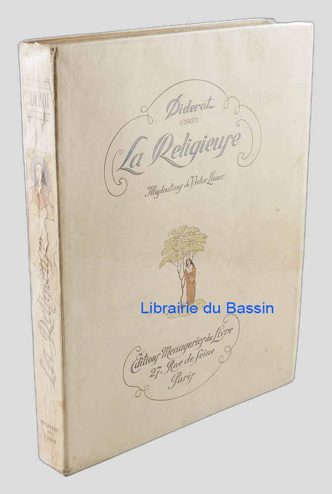 Livre moderne : La religieuse - Édition originale