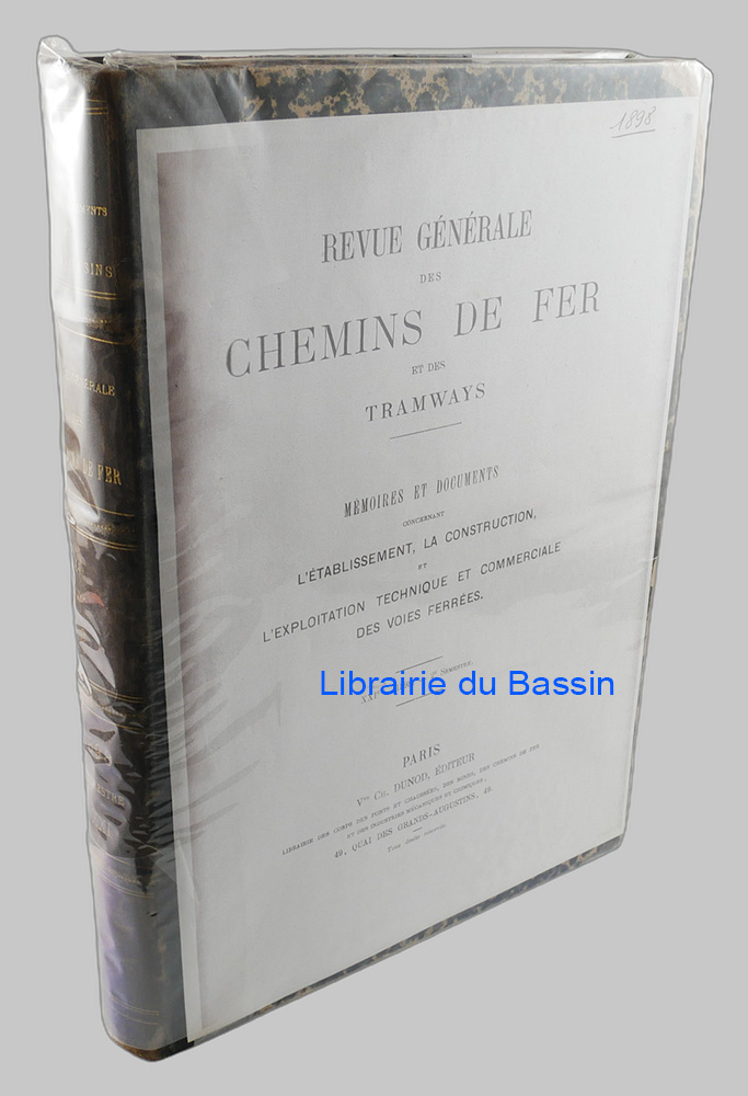 Livre moderne : Revue générale des chemins de fer et des tramways 1898 2e semestre