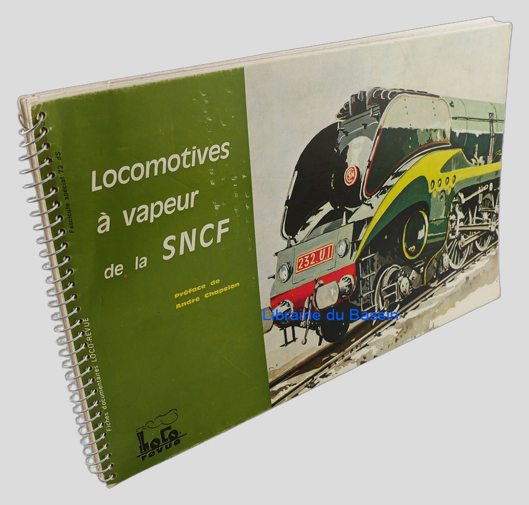 Livre moderne : Locomotives à vapeur de la SNCF