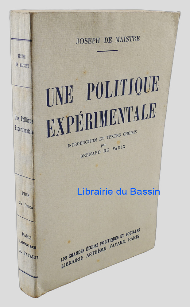 Livre moderne : Une politique expérimentale